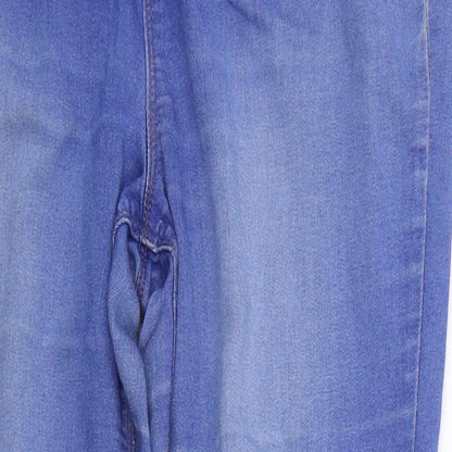 /DENIEM Womens Blue   Straight Jeans Size 12 L25 in