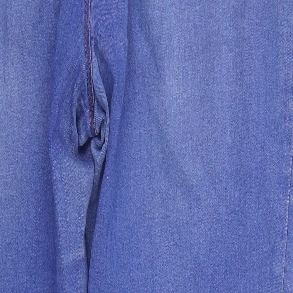 /DENIEM Womens Blue   Straight Jeans Size 12 L25 in