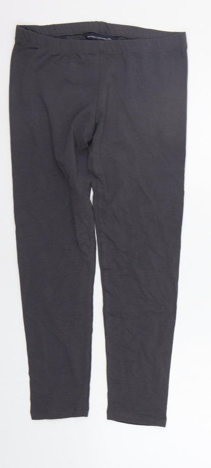 French Connection Womens Grey   Jegging Leggings Size 8 L21 in