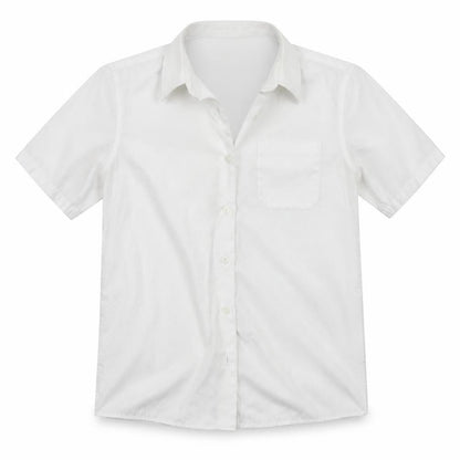 Marks and Spencer Boys White   Basic Button-Up Size 12-13 Years