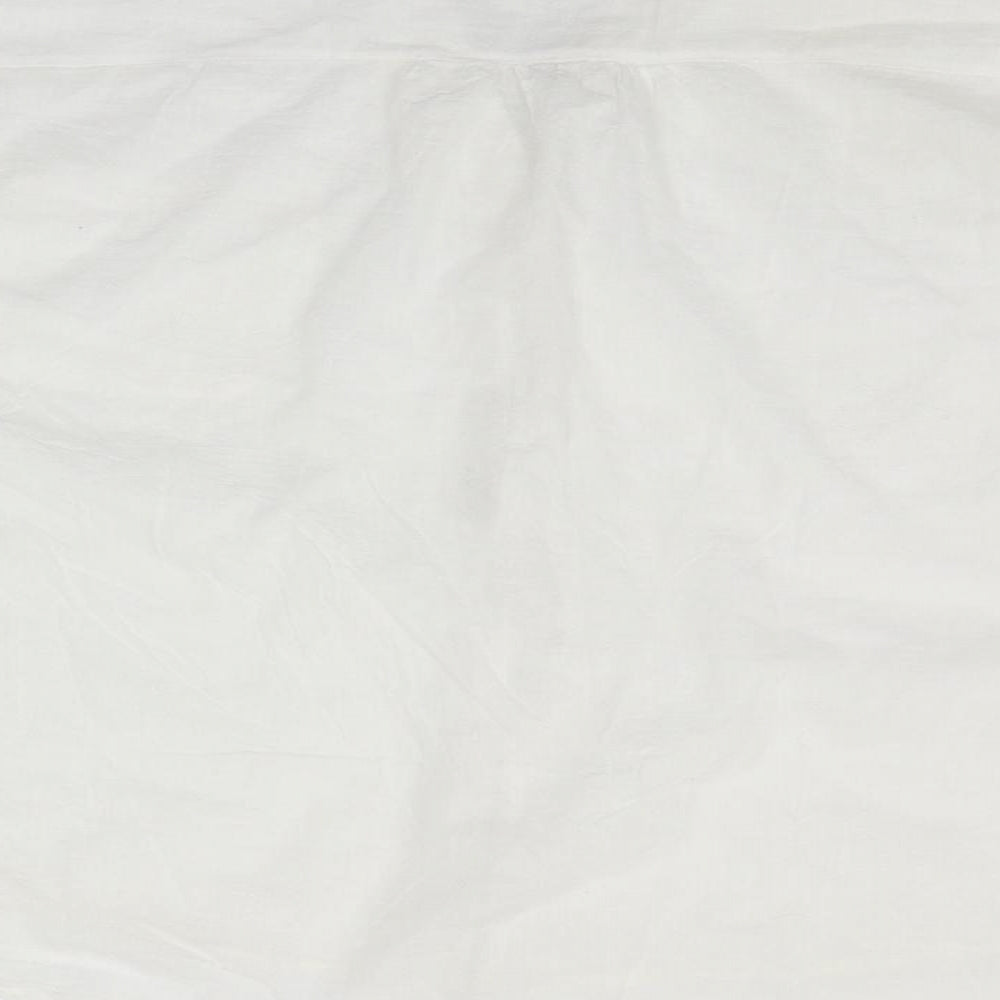 Womens UK Size 3XL Celmia White Basic Button-Up