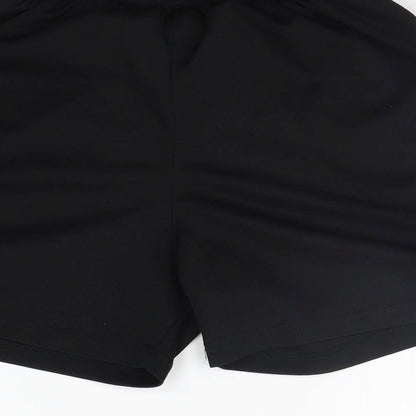 LISPORT Boys Black   Sweat Shorts Size M