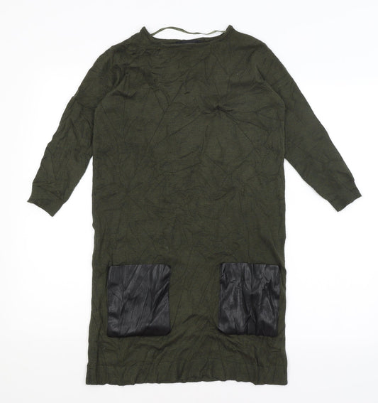 Womens UK Size 8 Atmosphere Green Pullover Jumper
