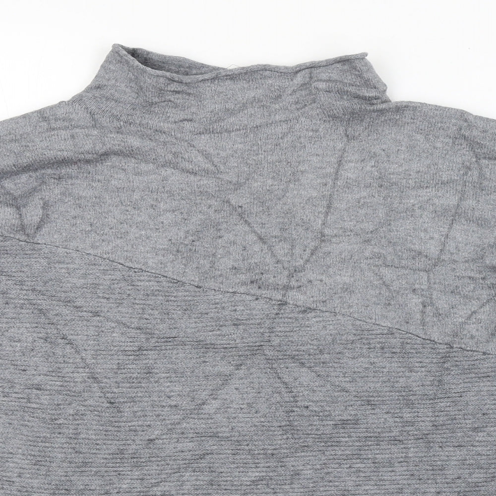 Womens UK Size L Preworn Grey Pullover Jumper