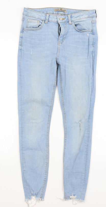 Denim Co Womens Blue   Skinny Jeans Size 10 L27 in