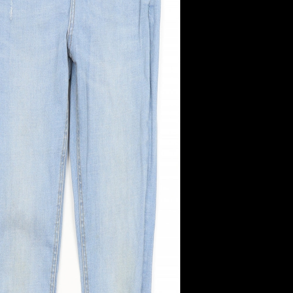 Denim Co Womens Blue   Skinny Jeans Size 10 L27 in