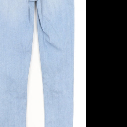 Denim Co Womens Blue   Skinny Jeans Size 10 L27 in
