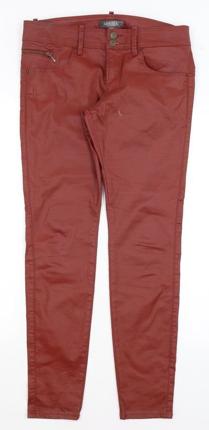 Womens UK Size 12 Limited Collection Regular Fit  Red Trousers