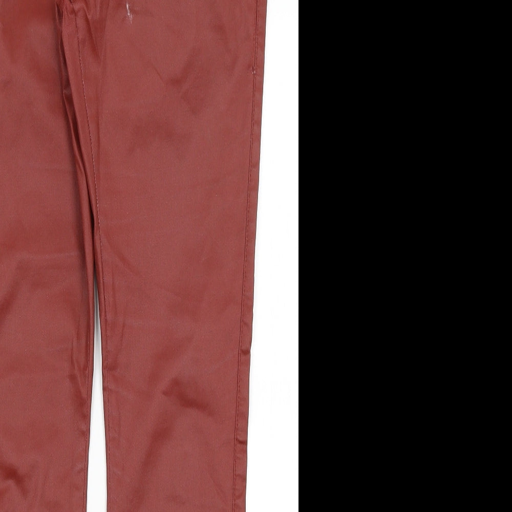 Womens UK Size 12 Limited Collection Regular Fit  Red Trousers
