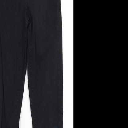 Topshop Womens Black   Skinny Jeans Size 25 in L27 in