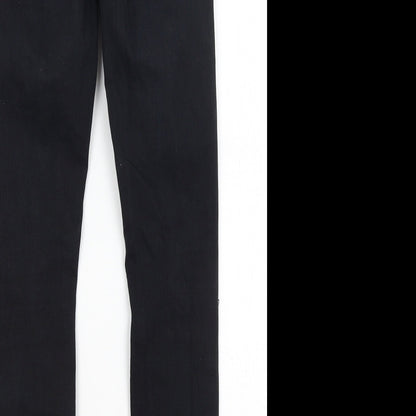 Topshop Womens Black   Skinny Jeans Size 25 in L27 in