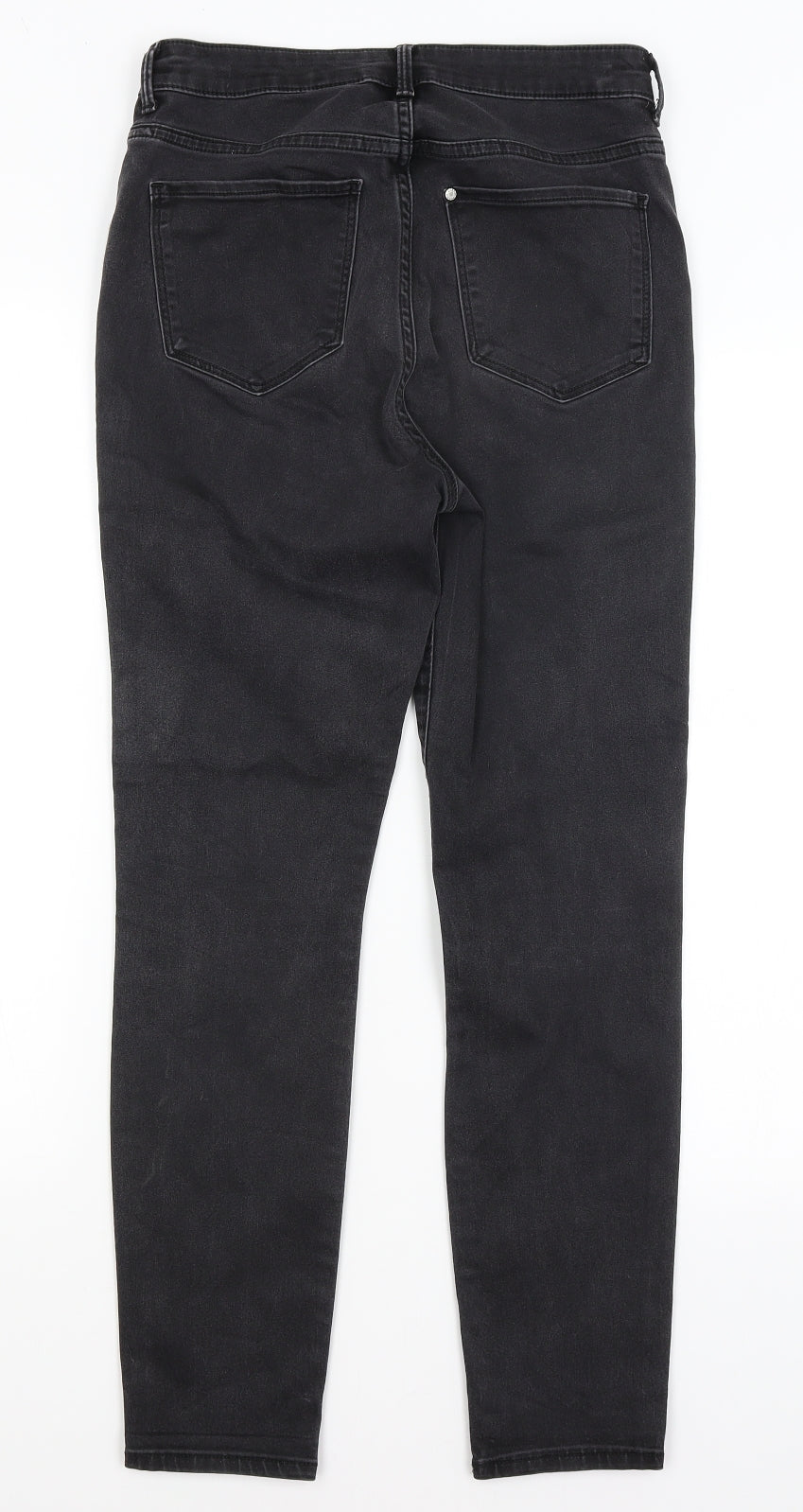 Womens UK Size 28 in H&M Regular Fit Jegging Black Jeans
