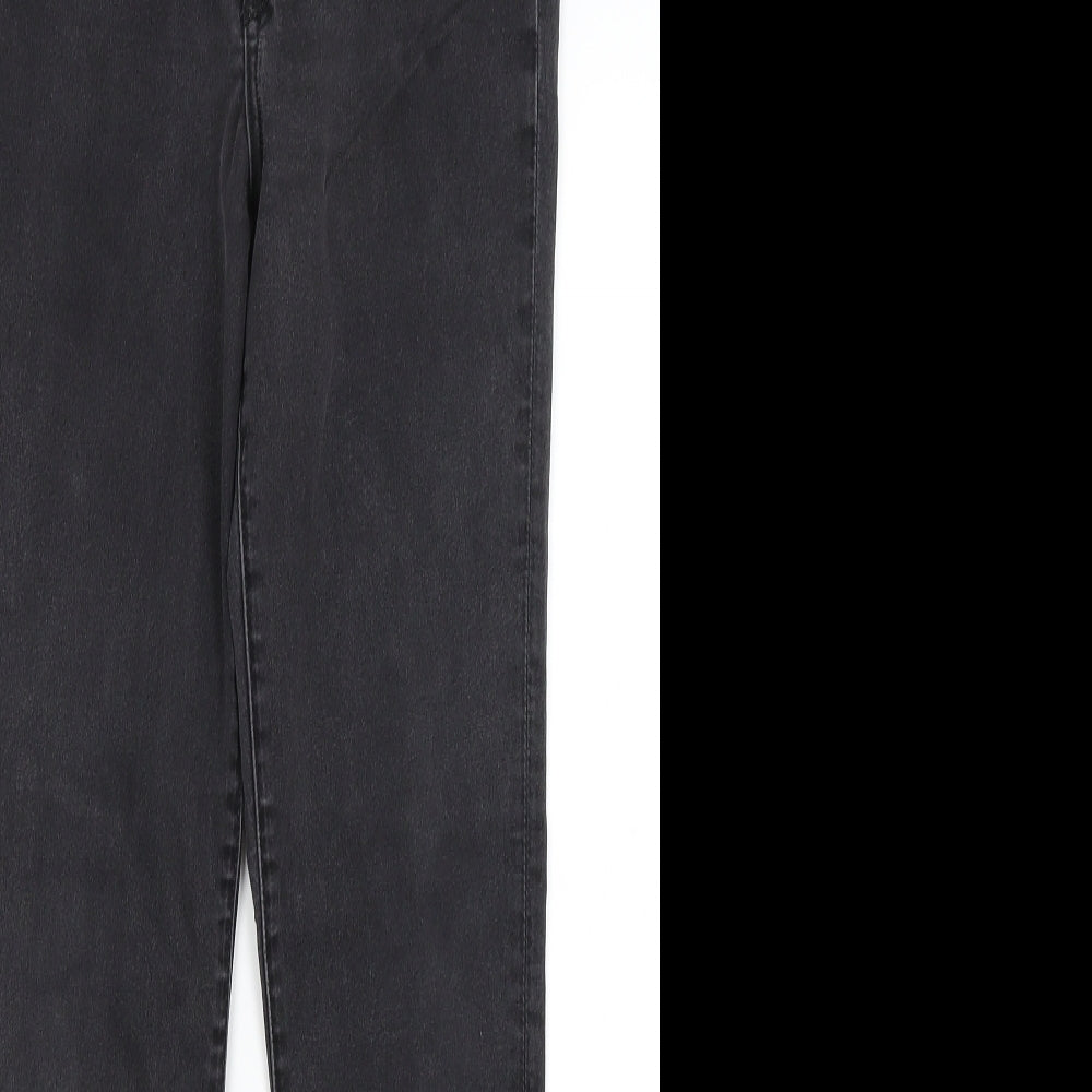 Womens UK Size 28 in H&M Regular Fit Jegging Black Jeans
