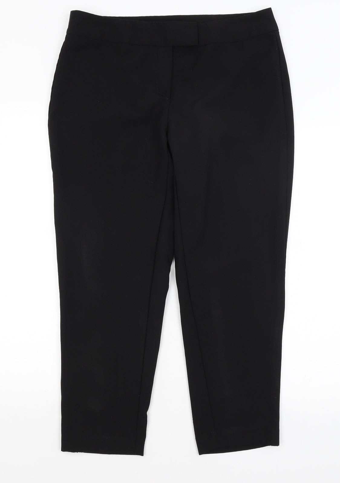 George Womens Black   Trousers  Size 14 L26 in