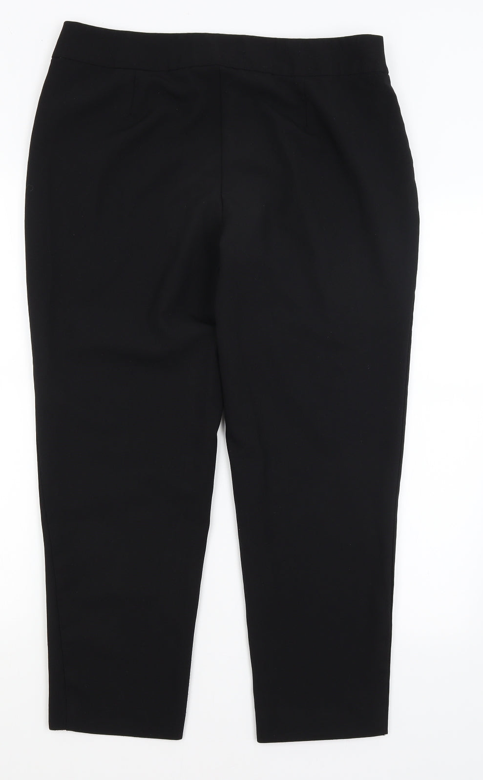 George Womens Black   Trousers  Size 14 L26 in