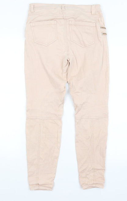 Womens UK Size 8 Papaya Regular Fit  Pink Trousers