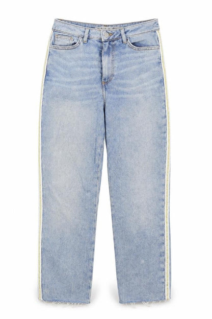 Womens UK Size 8 Denim Co Regular Fit Straight Blue Jeans