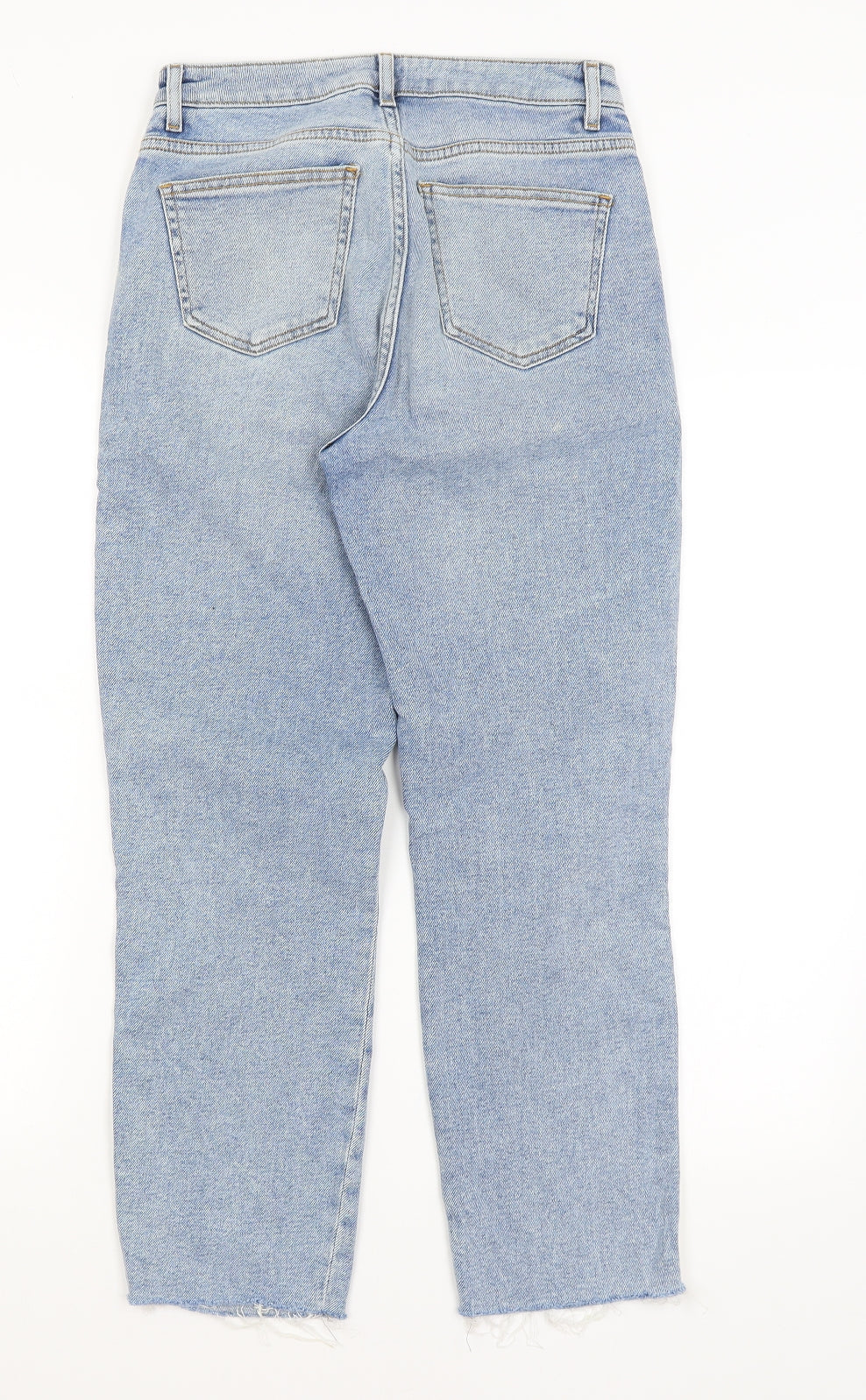 Denim Co Womens Blue   Straight Jeans Size 8 L25.5 in