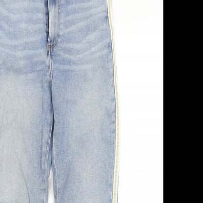 Denim Co Womens Blue   Straight Jeans Size 8 L25.5 in
