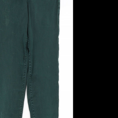 F&F Womens Green   Jegging Jeans Size 12 L28 in