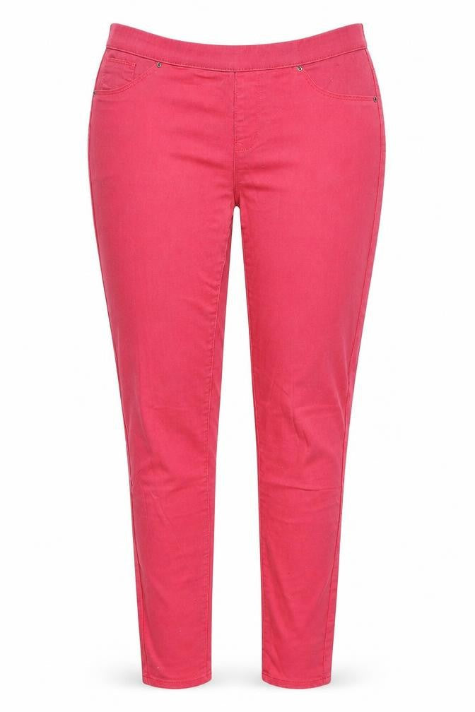 Womens UK Size 12 Denim Co Regular Fit Jegging Pink Jeans