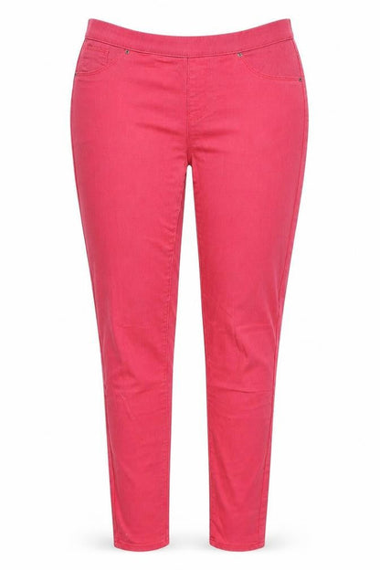 Womens UK Size 12 Denim Co Regular Fit Jegging Pink Jeans