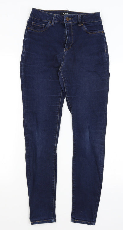 D Jeans Womens Blue   Skinny Jeans Size 6 L28 in