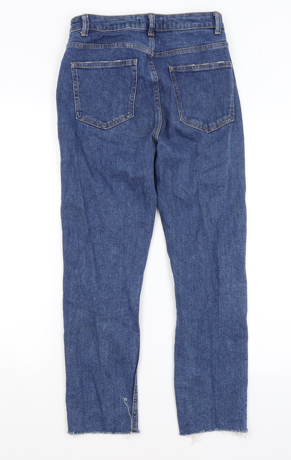 Denim Co Womens Blue   Straight Jeans Size 10 L25.5 in
