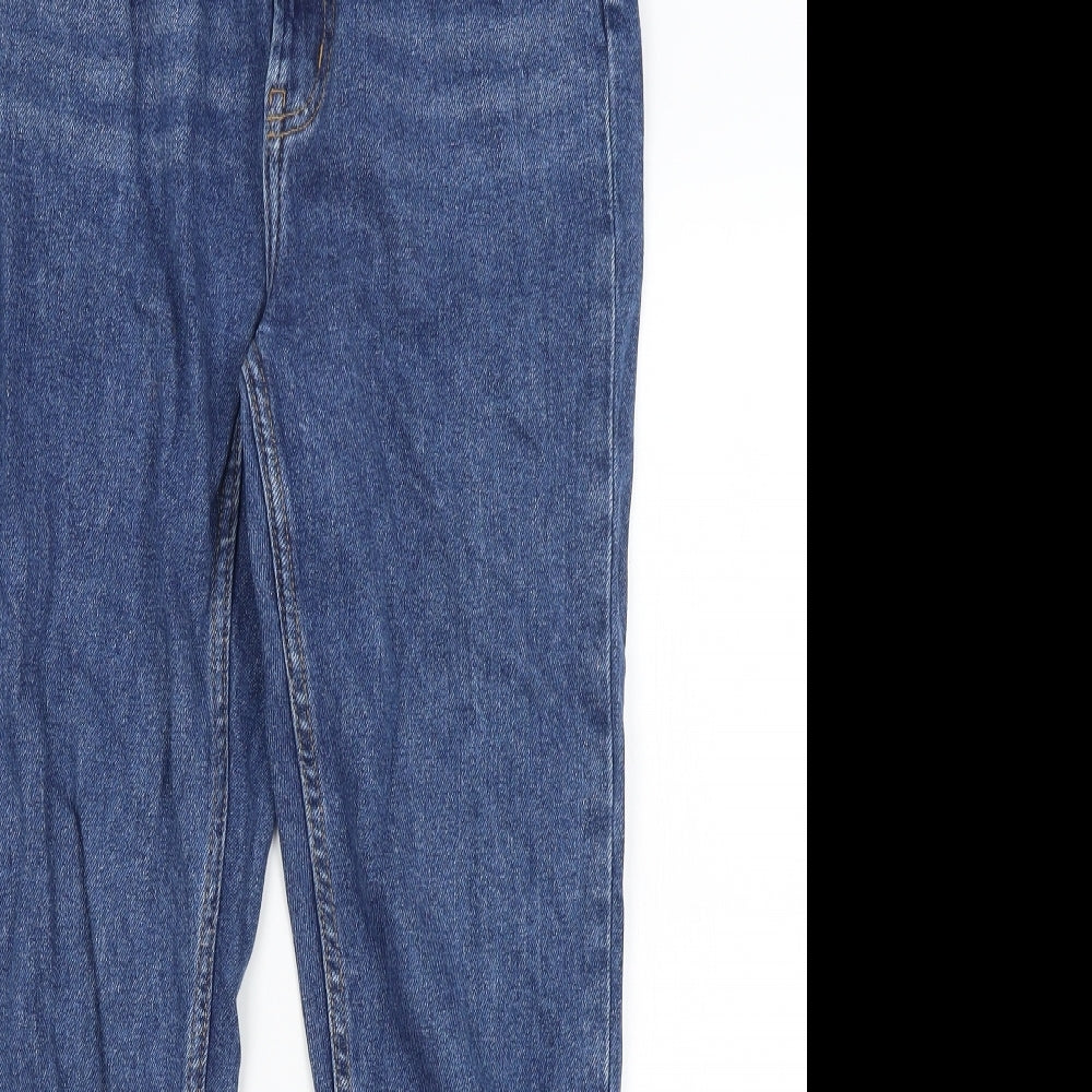 Denim Co Womens Blue   Straight Jeans Size 10 L25.5 in