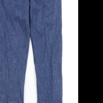 Denim Co Womens Blue   Straight Jeans Size 10 L25.5 in