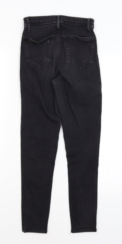 Topshop Womens Black   Skinny Jeans Size 26 in L26 in