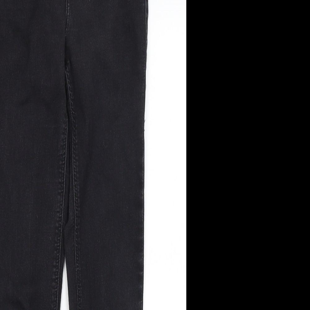 Topshop Womens Black   Skinny Jeans Size 26 in L26 in