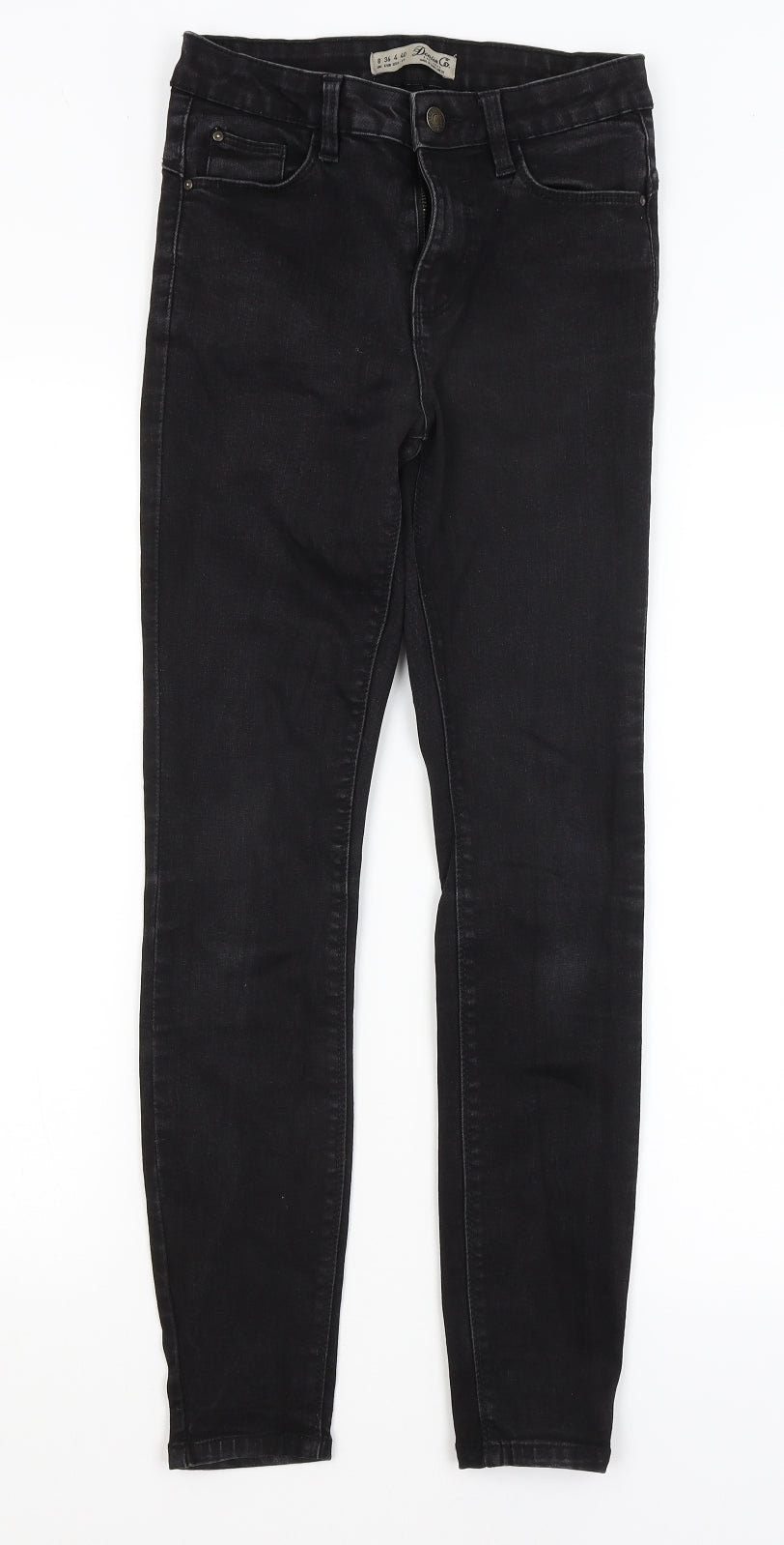Denim Co Womens Black   Skinny Jeans Size 8 L27 in