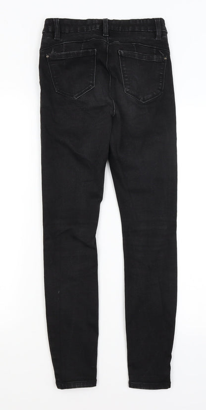 Denim Co Womens Black   Skinny Jeans Size 8 L27 in