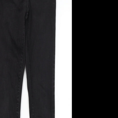 Denim Co Womens Black   Skinny Jeans Size 8 L27 in