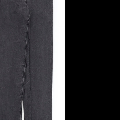 Topshop Womens Grey   Skinny Jeans Size 25 in L25.5 in