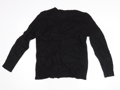 Avenue Womens Black   Pullover Jumper Size M