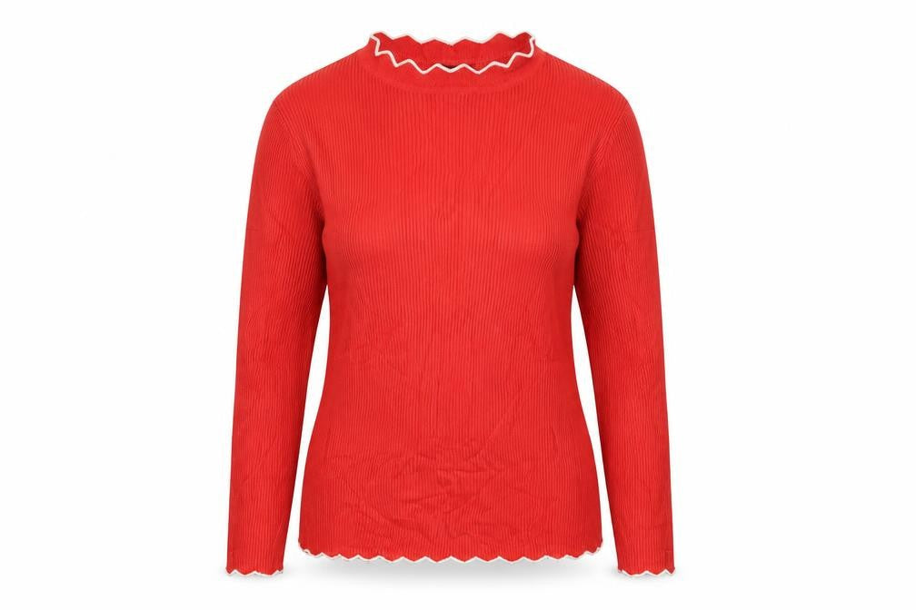 Womens UK Size 14 Matalan Red Pullover Jumper