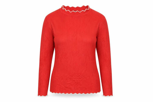 Womens UK Size 14 Matalan Red Pullover Jumper