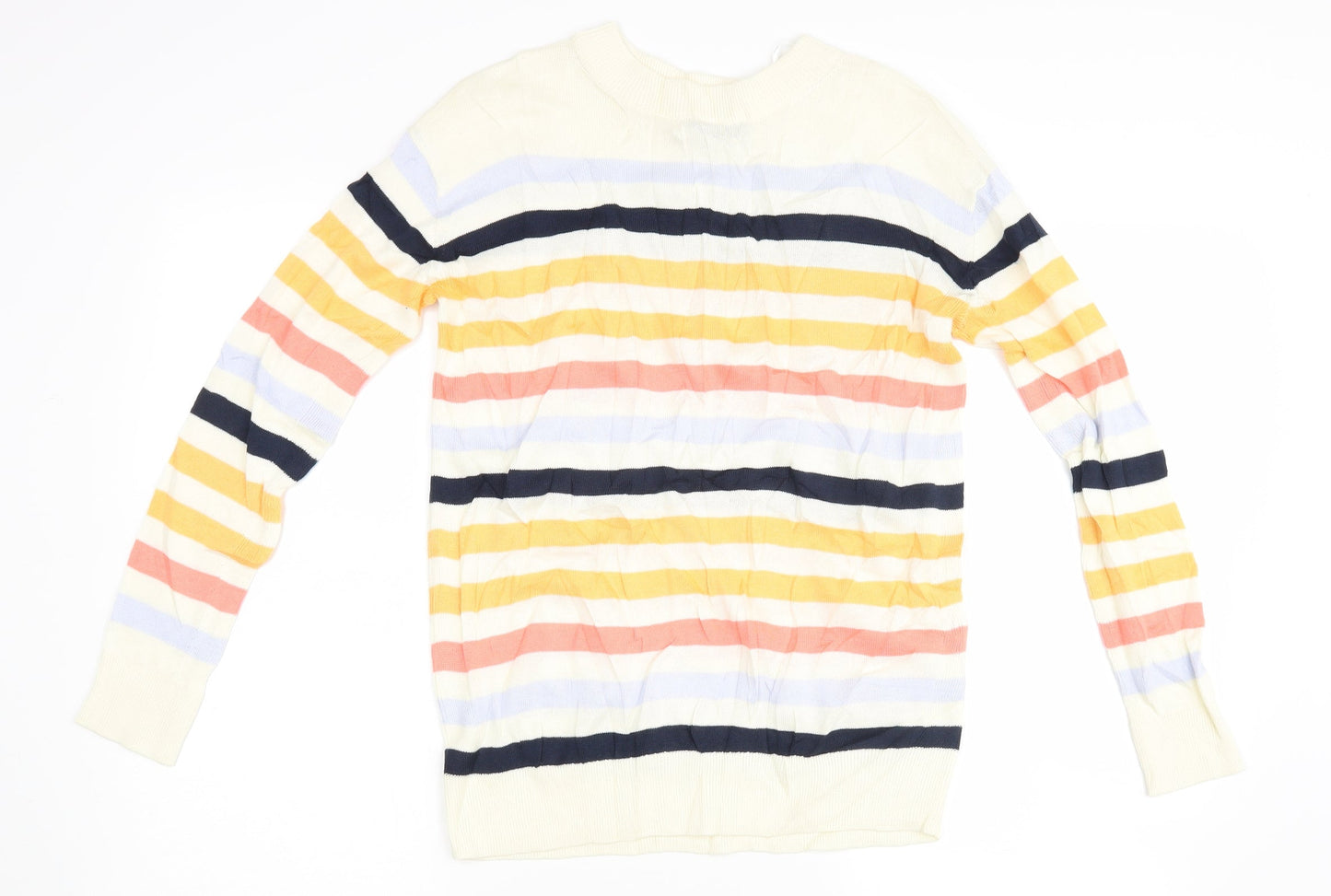Womens UK Size XS Marks and Spencer Multicoloured Pullover Jumper