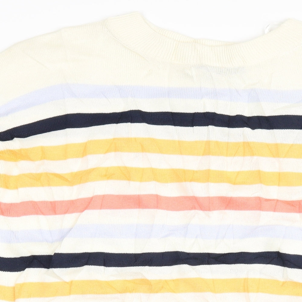 Womens UK Size XS Marks and Spencer Multicoloured Pullover Jumper