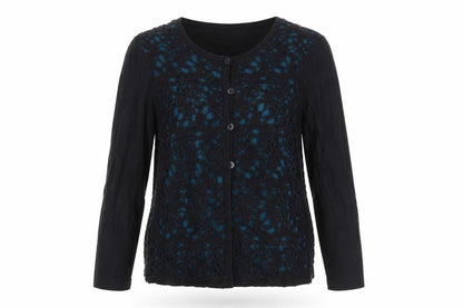 Country Casuals Womens Black Cardigan Jumper Size L