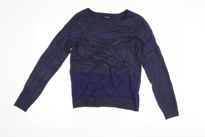 Womens UK Size 10 Dorothy Perkins Blue Pullover Jumper