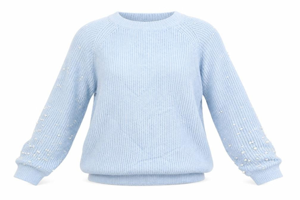Womens UK Size S Marks and Spencer Blue Pullover Jumper