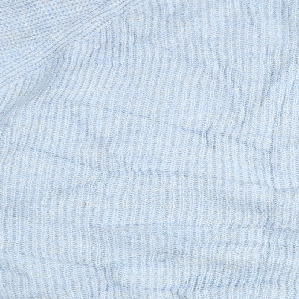 Womens UK Size S Marks and Spencer Blue Pullover Jumper