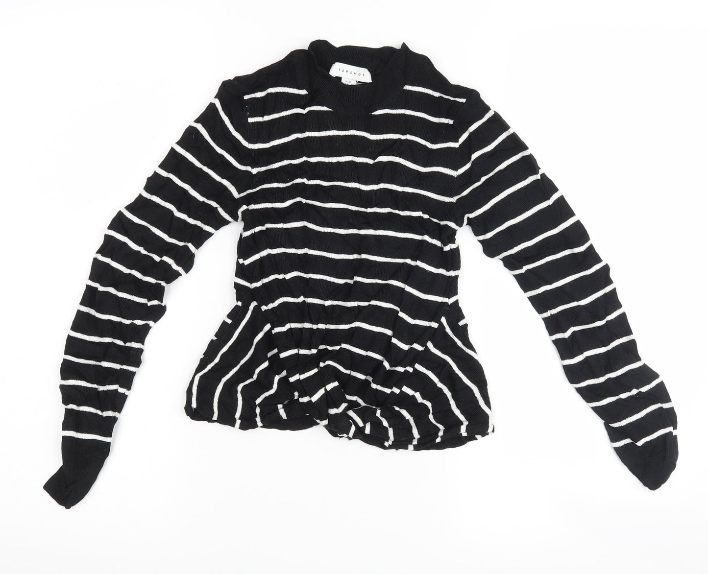 Womens UK Size XS Topshop Multicoloured Pullover Jumper