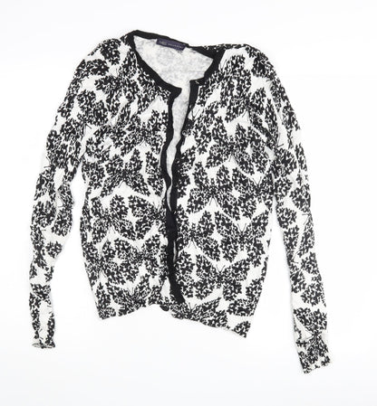 Womens UK Size 14 Marks and Spencer Ivory Cardigan Jumper
