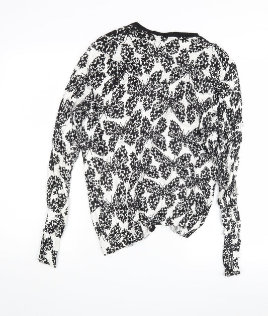Womens UK Size 14 Marks and Spencer Ivory Cardigan Jumper