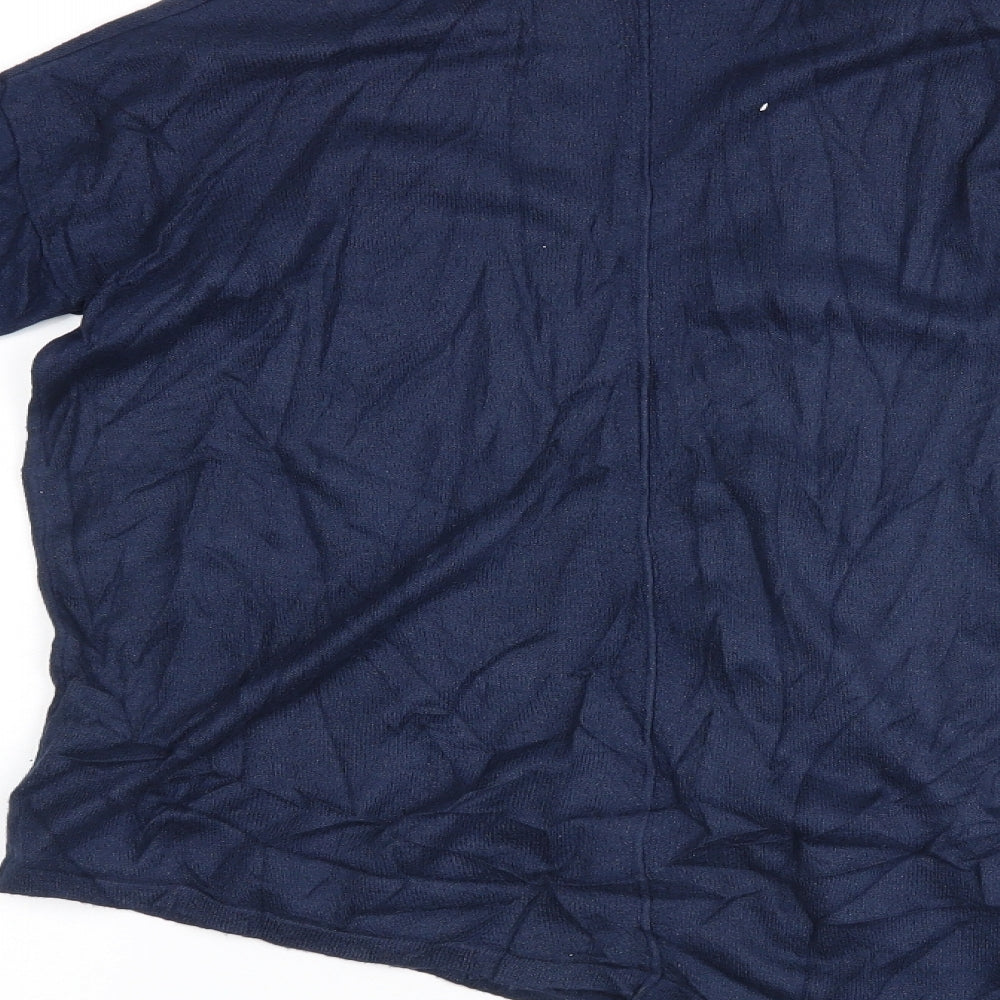 George Womens Blue   Basic Blouse Size 8