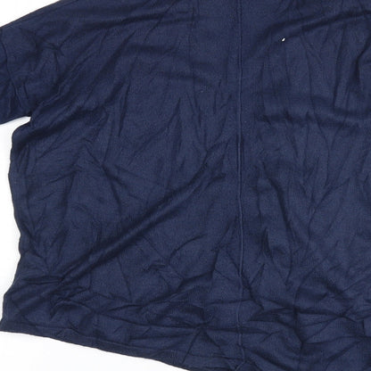 George Womens Blue   Basic Blouse Size 8